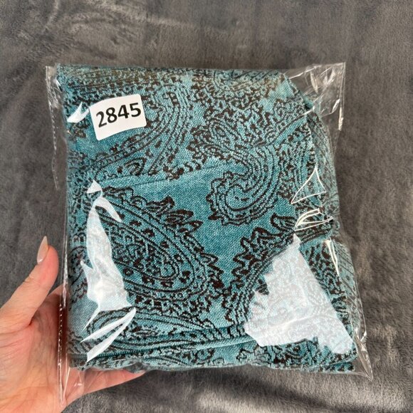 Dress Barn Women Zip Jacket Size Small Textured Paisley Collar Zip Artsy Art - Picture 8 of 8